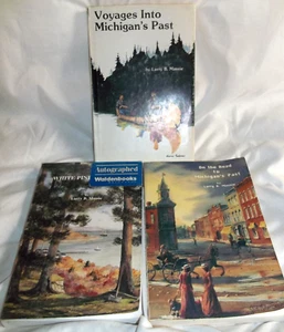 White Pine Whispers, On the Road (PB's) Voyages MI Past HC, by Larry B. Massie - Imagen 1 de 5