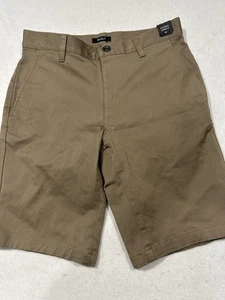 RVCA Shorts Mens 29 Week-End Fit Stretch Khaki Chino Classic Length 20" NWT - Picture 1 of 4