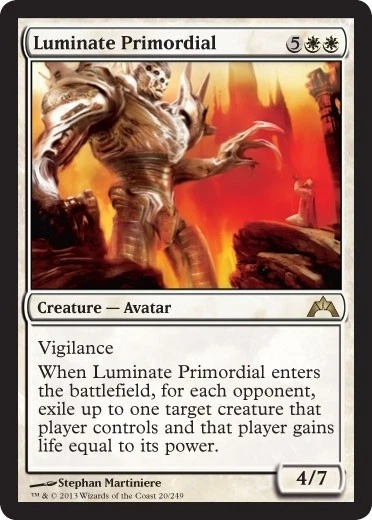 Luminate Primordial - Gatecrash #20/249 MTG Magic The Gathering - Image 1 of 1