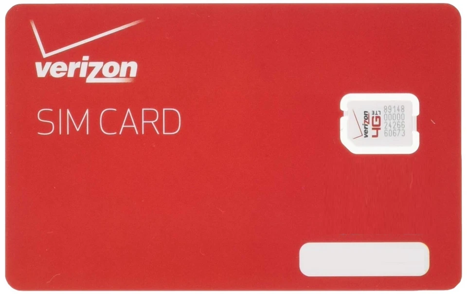 Verizon Prepaid Sim with data plan, Talk,Text, Data INCLUDED New Activation - Image 1 of 1