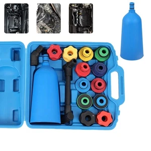Kit imbuto riempimento olio auto con braccio angolare girevole 15 pezzi versione plastica - Foto 1 di 16