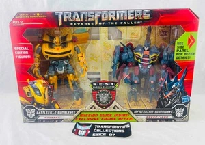 Transformers ROTF Battlefield Bumblebee Infiltration Soundwave MISB - Picture 1 of 2