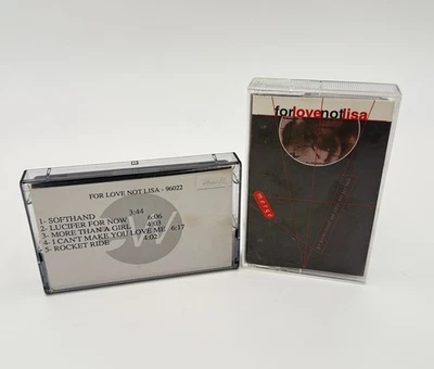 FOR LOVE NOT LISA Merge & Softhand EP cassette lot Promo Demo Ace Frehley - Image 1 of 4