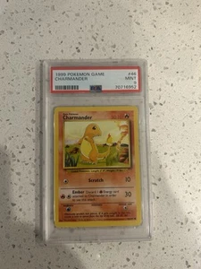 1999 POKEMON GAME CHARMANDER PSA 9 - Picture 1 of 2