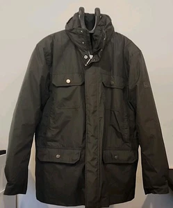 Hawke & Co Outfitters 3-in-1 Jacket Coat Hooded Men's Size M OVERSIZED Green - Picture 1 of 15