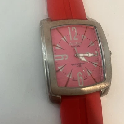 Activa Swiss Red Stainless 30 Meter Water Resistant 495494 K&bros - Image 1 of 4