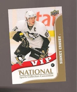 Tarjeta de convención deportiva nacional 2010 de Sidney Crosby Upperdeck # VIP-2 - Imagen 1 de 1
