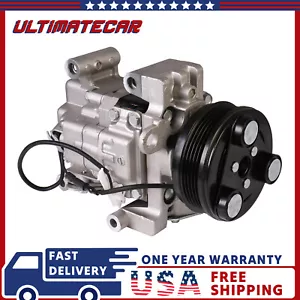 A/C AC Compressor w/ Clutch For 2004-2010 Mazda 3 Mazda 5 2.0L 2.3L CO 10759C - Picture 1 of 10