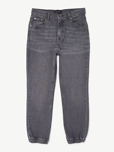 Free Assembly Grey Jogger Mom Jeans w/ Adjust Waist - Girls Size 18 **NWT ** - Picture 1 of 3