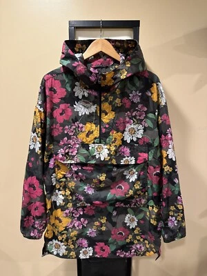 Valentino Floral-Camo Tech Satin Oversized Sporty Jacket￼ - Image 1 of 4