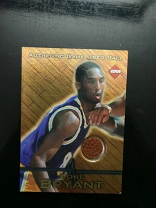 1997 Collector's Edge Kobe Bryant Game Used Ball Card - Los Angeles Lakers - Picture 1 of 6
