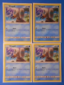 4x Wingull 37/149 Pokemon card Sun & Moon base set common NM - Picture 1 of 1