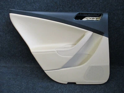 LEDER Türverkleidung hinten links VW Passat 3C Variant Verkleidung Tür PUREBEIGE - Bild 1 von 4