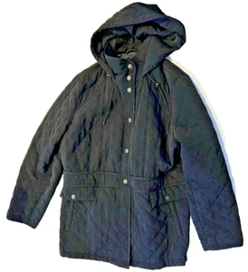 Women’s esprit quilted hooded parka fleece lined size 2X - Picture 1 of 9