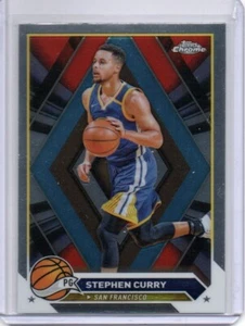 Stephen Curry 2023-24 Topps Chrome #30 Golden State Warriors - Bild 1 von 2