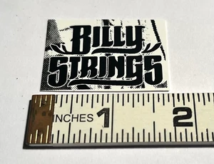 BILLY STRINGS SMALL STICKER - Premium indoor / Outdoor vinyl sticker - Picture 1 of 1