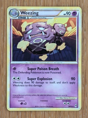 Weezing - 38/95 ~ Rare ~ Call of Legends ~ Pack Fresh!! - Image 1 of 3