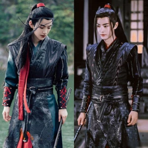 Chinese Hanfu The Untamed Men Women Dress Ancient Costume Wig Wei Wuxian Gift - Picture 1 of 15