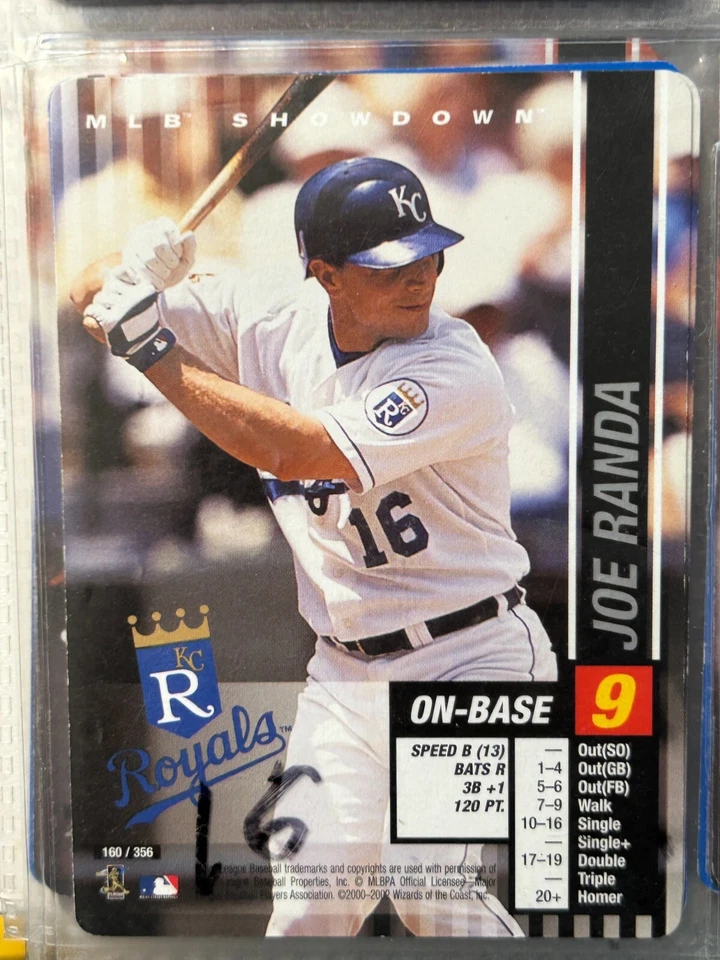 Базовый набор 2002 MLB Showdown - общее достояние + фольга - выберите из списка! - Изображение 1 из 1