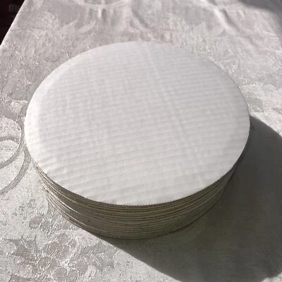 10" Round Cardboard Cake Circles 12 Count Brand New Open Box - Image 1 of 4