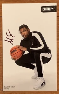 Marcus Smart Celtics Autographed Signed NBA 5x8 Photo Puma Card Basketball - Picture 1 of 2