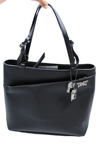 Nuevo con etiquetas Nuevo Bolso de Hombro PXG Para Mujer Firma Cuero Negro, Negro Cromo - Imagen 1 de 16