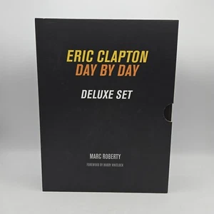 Eric Clapton: Day by Day Deluxe Set by Marc Roberty | 2 Book Box Set - Picture 1 of 24