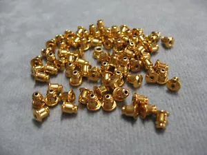 Metal Ear Nuts 5 x 6mm Package of 79 - Picture 1 of 3