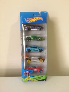 Hot Wheels - Track Builder - 5 Pack - 2014 - MIB - Unopened - Free Post + Track - Picture 1 of 2