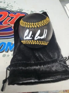 Corbin Carroll Diamondbacks Signed Black Baseball Beckett Hologram . - Picture 1 of 3