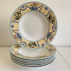 Villeroy & Boch Citta & Campagna Castellina Rimmed Soup Bowl Set of 7 24cm - Bild 1 von 7