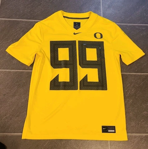 NWOT NIKE DRI FIT OREGON DUCKS #99 FOOTBALL JERSEY MEN'S SZ M Cover