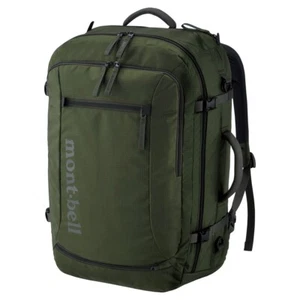 mont-bell Tri-Pack 30 Dark Green 3way Travel Bag Backpack Handbag Shoulder New - Picture 1 of 9