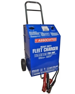 Cargador de batería Associated 6006AGM 6/12/24 voltios, 70/65/30 A, Agm, 280A arranque Foto 1 de 2