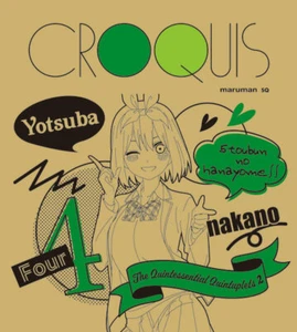 Anime The Quintessential Quintuplets SS Croquis Sketch Pad Yotsuba US Seller - Picture 1 of 6