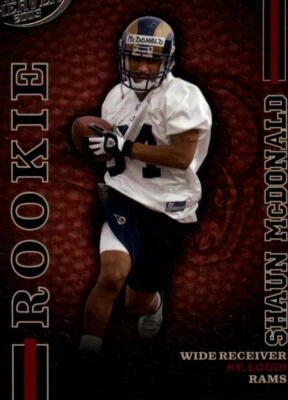 2003 Playoff Hogg Heaven #161 Shaun McDonald RC Rookie Card /1000  - Image 1 of 2