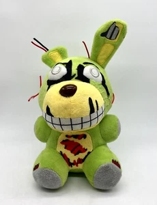 Five Nights at Freddy's FNAF Tie-Dye Springtrap Plush Doll Neon Green Toy - Picture 1 of 11