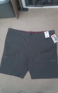 Wrangler Performance Utility Short 48 Side Cargo Zip Lightweight Wicking Mens - Picture 1 of 2
