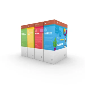 LIFEPAC 1st Grade CORE 4-Subject Complete Boxed Set AOP Homeschool CSS0100B - Imagen 1 de 1