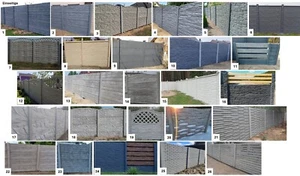 Robuste Betonzäune direkt vom Hersteller Individuell anpassbar Höchste Qualität - Bild 1 von 14