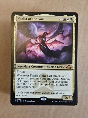 Custom Commander Deck ~ Angels, Demons, & Dragons - Big Mana Kaalia of the Vast  - Image 1 of 4