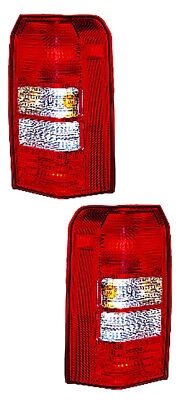 For 2007 Jeep Patriot Tail Light Set Driver and Passenger Side - Image 1 of 2