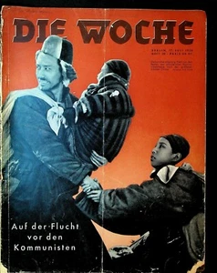 Die Woche Magazine July 17 1935 China Communists Max Schmeling Adolf Hitler  - Picture 1 of 4