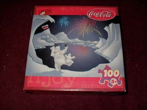 COCA-COLA "POLAR BEAR CLAN" ONE-HUNDRED (100) PIECE Collectible "JIGSAW" PUZZLE - Picture 1 of 1