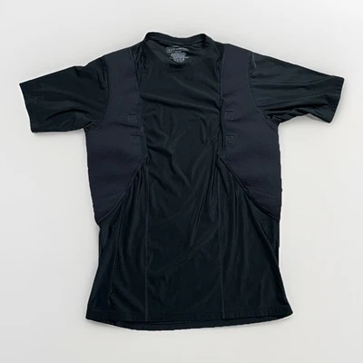 Рубашка мужская серии Tactical 5.11 2XL черная компрессионная кобура для скрытого ношения футболка - Изображение 1 из 4