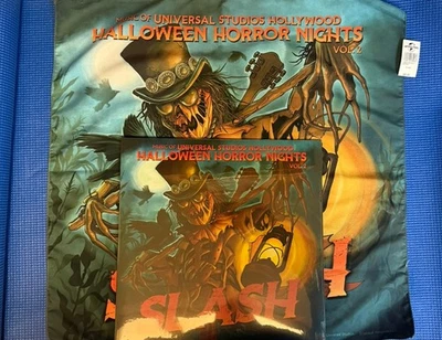 SLASH Vinyl LP & Bandana Halloween Horror Nights Volume 2 Universal Studios HHN Foto 1 de 4