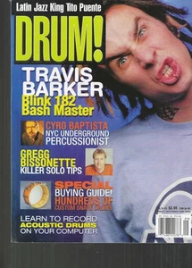 DRUM! Magazine August/September 2000 Travis Barker Blink 182 - Foto 1 di 1
