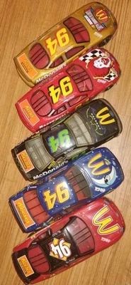 VTG NASCAR LOT Racing Champions Car #94 McDonald’s Car Set Of 5, 1:24 Size - Image 1 of 4