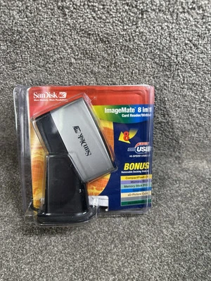 Sandisk ImageMate 8 in 1 USB 2 Card Reader/Writer SDDR-88-A15 New - Image 1 of 3