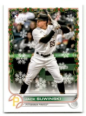 Topps 2022 Topps Holiday #HW103 Jack Suwinski Pittsburgh Pirates Rookie - Image 1 of 2